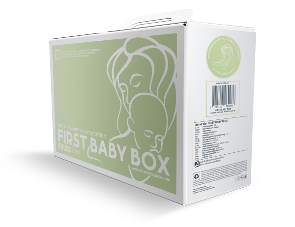 Bild zeigt die FIRST BABY BOX